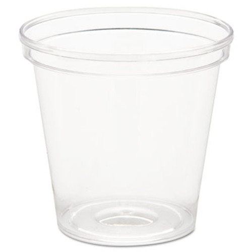 WNA Comet Plastic Portion Shot Glass  1 oz  Clear (WNA P10)