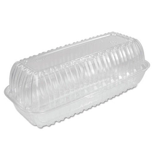 Dart Showtime Clr Hinged Container  29 9oz  5 1w x 9 9d x 3 5h  Plas  100 BG 2 BG CT (DCC C99HT1)