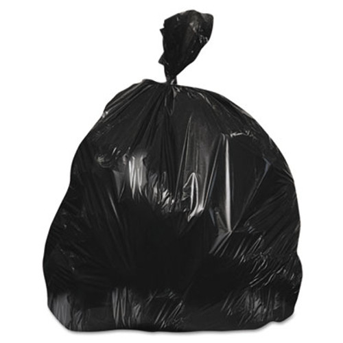 Heritage Low-Density Repro Can Liner  55 gal  1 5 mil  36  x 58   Black  100 Carton (HER X7258AK)