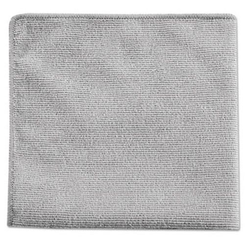 Rubbermaid Commercial Executive Multi-Purpose Microfiber Cloths  Gray  12 x 12  24 Pack (RCP 1863888)