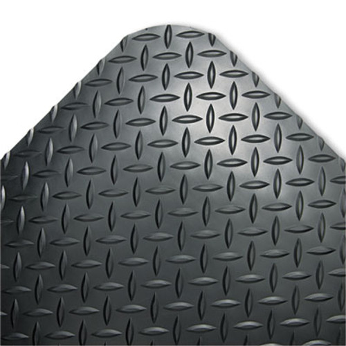 Crown Industrial Deck Plate Anti-Fatigue Mat  Vinyl  24 x 36  Black (CWNCD0023DB)