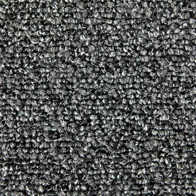 Crown Cross-Over Indoor Outdoor Wiper Scraper Mat  Olefin Poly  48 x 72  Gray (CRO CS46 GRA)