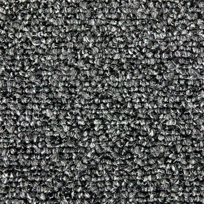 Crown Cross-Over Indoor Outdoor Wiper Scraper Mat  Olefin Poly  48 x 72  Gray (CRO CS46 GRA)
