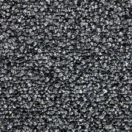 Crown Cross-Over Indoor Outdoor Wiper Scraper Mat  Olefin Poly  36 x 60  Gray (CRO CS35 GRA)