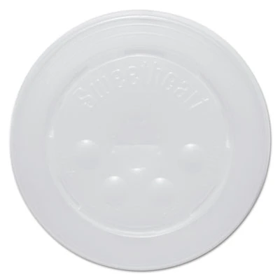 Dart Polystyrene Cold Cup Lids  16-24 oz Cups  Translucent  125 Pack  16 Packs Carton (SCC L16BL)