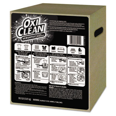OxiClean Stain Remover  Regular Scent  30 lb Box (CDC 33200-84012)