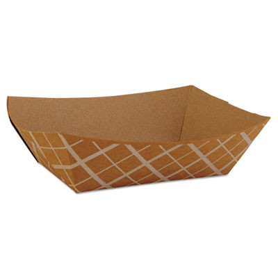 SCT Paper Food Baskets  Brown Kraft  1 lb Capacity  1000 Carton (SCH 0513)