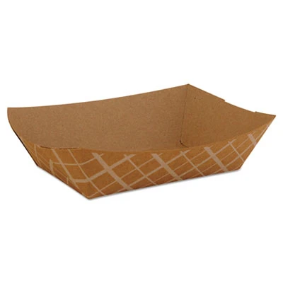 SCT Paper Food Baskets  Brown Kraft  2 lb Capacity  1000 Carton (SCH 0517)