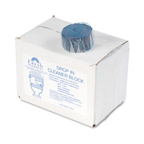 Fresh Products Drop-In Tank Non-Para Cleaner Block  24 Box (FRS 24-DI)