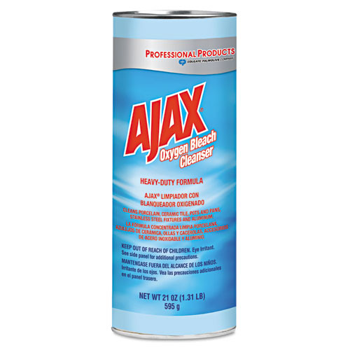 Ajax Oxygen Bleach Powder Cleanser  21oz Can  24 Carton (CPC 14278)