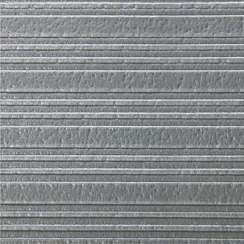 Crown Ribbed Anti-Fatigue Mat  Vinyl  36 x 60  Gray (CRO FL3660 GRA)