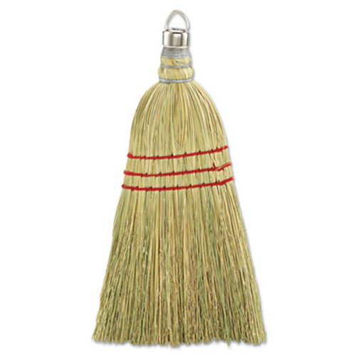 Boardwalk Whisk Broom  Corn Fiber Bristles  Yellow  12 Carton (UNS 951WC)