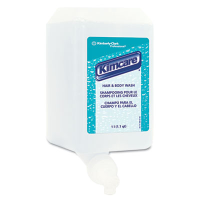 Scott Essential Hair and Body Wash  Citrus Floral  1 L Bottle  6 Carton (KCC 91557)