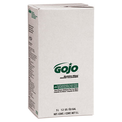 GOJO SUPRO MAX Hand Cleaner Refill  5000 mL  Floral Scent  Beige  2 Carton (GOJ 7572)