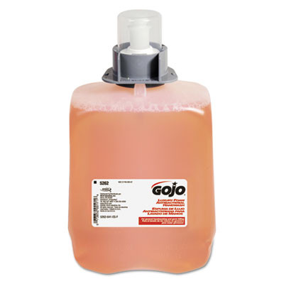 GOJO FMX 20 Luxury Foam Antibacterial Handwash  Fresh Fruit  2000 mL  2 Carton (GOJ 5262-02)