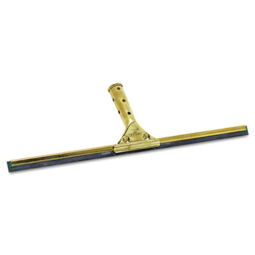 Unger Golden Clip Brass Squeegee Complete  18  Wide (UNG GS45)