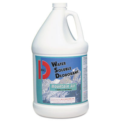 Big D Industries Water-Soluble Deodorant  Mountain Air  1 gal  4 Carton (BGD 1358)