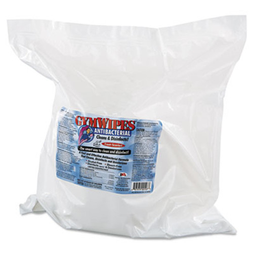 2XL Antibacterial Gym Wipes Refill  6 x 8  700 Wipes Pack  4 Packs Carton (TXL L101)