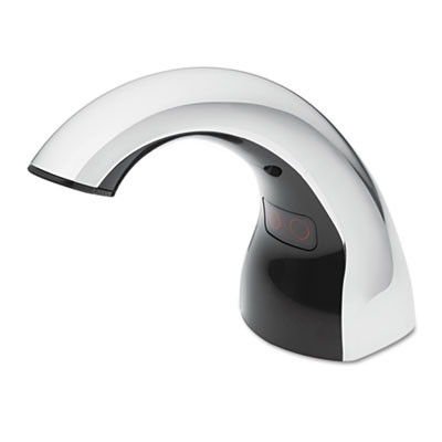 GOJO CXi Touch Free Counter Mount Soap Dispenser  1500 mL 2300 mL  2 25  x 5 75  x 9 39   Chrome (GOJ 8520-01)