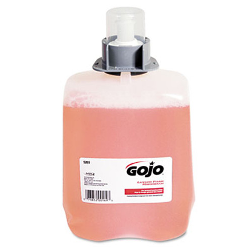 GOJO Luxury Foam Hand Wash Refill for FMX-20 Dispenser  2000 mL  Refreshing Cranberry  2 Carton (GOJ 5261-02)