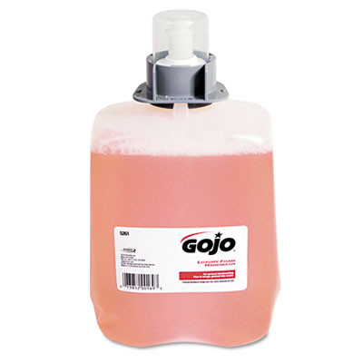 GOJO Luxury Foam Hand Wash Refill for FMX-20 Dispenser  2000 mL  Refreshing Cranberry  2 Carton (GOJ 5261-02)