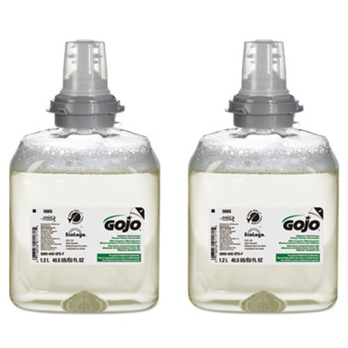 GOJO TFX Green Certified Foam Hand Cleaner Refill  Unscented  1200mL (GOJ566502EA)
