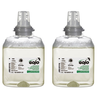 GOJO TFX Green Certified Foam Hand Cleaner Refill  Unscented  1200mL (GOJ566502EA)