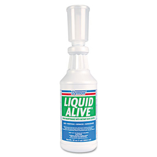 Dymon LIQUID ALIVE Enzyme Producing Bacteria  32 oz  Bottle  12 Carton (DYM 23332)