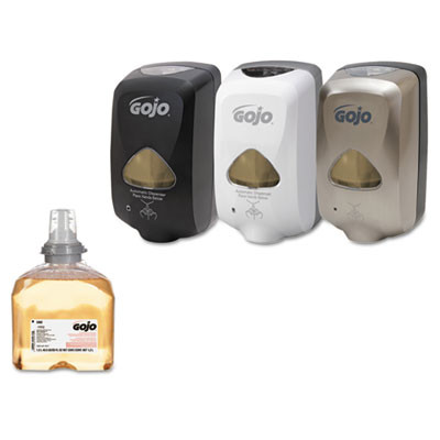 GOJO Premium Foam Antibacterial Hand Wash  Fresh Fruit Scent  1200mL  2 Carton (GOJ 5362-02)