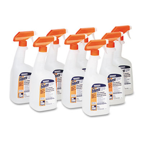 Febreze Professional Deep Penetrating Fabric Refresher  Fresh Clean  32 oz Spray  8 Carton (PGC 03259)