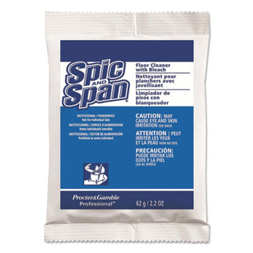 Spic and Span Bleach Floor Cleaner Packets  2 2oz Packets  45 Carton (PGC 02010) Spic and Span Bleach Floor Cleaner Packets  2 2oz Packets  45 Carton (PGC 02010)