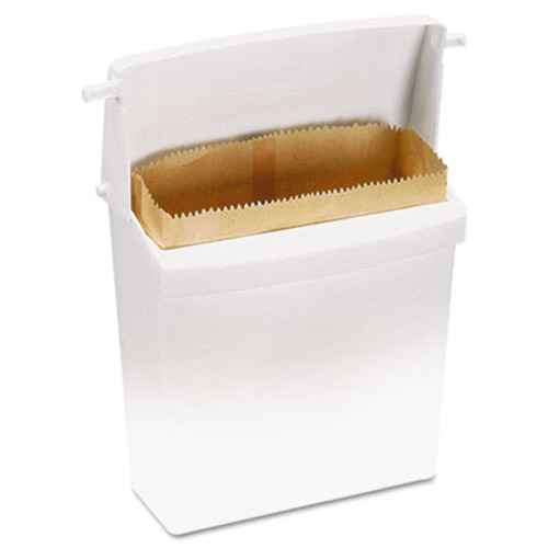 Rubbermaid Commercial Waxed Napkin Receptacle Liners  2 75  x 8 5   Brown  250 Carton (RCP 6141)