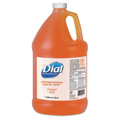 Dial Professional Gold Antimicrobial Liquid Hand Soap  Floral Fragrance  1 gal Bottle  4 Carton (DIA 88047) Dial Professional Gold Antimicrobial Liquid Hand Soap  Floral Fragrance  1 gal Bottle  4 Carton (DIA 88047)