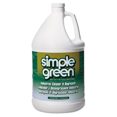 Simple Green Industrial Cleaner and Degreaser  Concentrated  1 gal Bottle  6 Carton (SMP 13005)