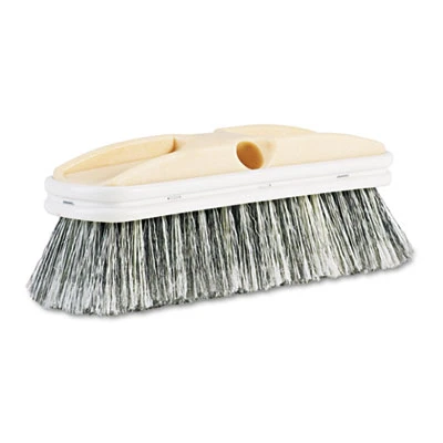 Boardwalk Polystyrene Vehicle Brush w Vinyl Bumper  2 1 2  Bristles  10  Brush (BWK 8410)