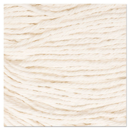 Boardwalk Super Loop Wet Mop Head  Cotton Synthetic Fiber  5  Headband  Large Size  White  12 Carton (UNS 503WH)