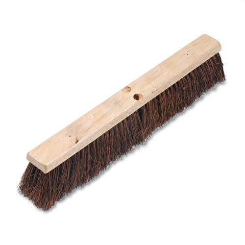 Boardwalk Floor Brush Head  3 1 4  Natural Palmyra Fiber  24  (BWK 20124)