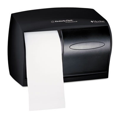 Scott Essential Coreless SRB Tissue Dispenser  11 1 x 6 x 7 63  Black (KCC 09604)