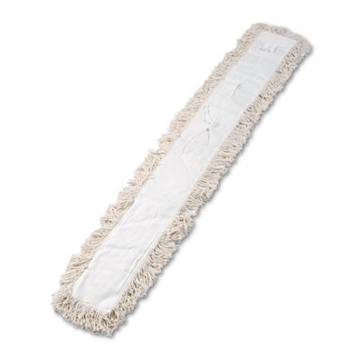 Boardwalk Industrial Dust Mop Head  Hygrade Cotton  60w x 5d  White (UNS 1360)