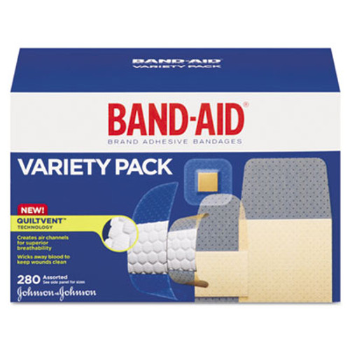 BAND-AID Sheer Wet Adhesive Bandages  Assorted Sizes  280 Box (JON 04711)