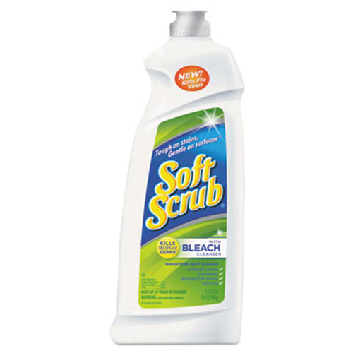 Soft Scrub Cleanser with Bleach 24oz  9 Carton (DIA 01602)