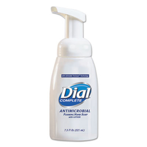 Dial Professional Antimicrobial Foaming Hand Wash  7 5 oz Tabletop Pump  12 Carton (DIA 81075)