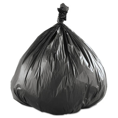 Inteplast Group High-Density Commercial Can Liners Value Pack  45 gal  19 microns  40  x 46   Black  150 Carton (IBS VALH4048K22)