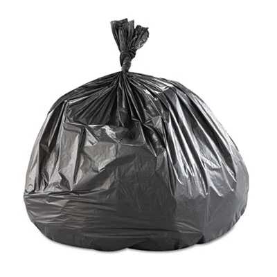 Inteplast Group High-Density Commercial Can Liners  60 gal  22 microns  43  x 48   Black  150 Carton (IBS S434822K)