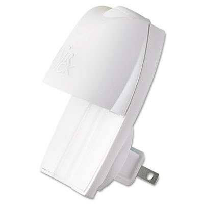 Air Wick Scented Oil Warmer  1 75  x 2 69  x 3 63   White Gray  6 Carton (REC 78046)