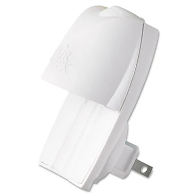 Air Wick Scented Oil Warmer  1 75  x 2 69  x 3 63   White Gray  6 Carton (REC 78046)