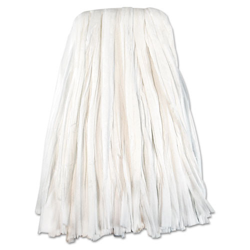 Boardwalk Nonwoven Cut End Edge Mop  Rayon Polyester   20  White  12 Carton (UNS BW2020)