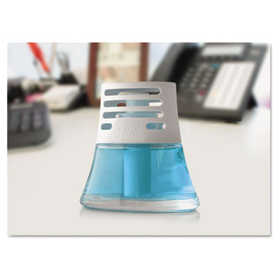 BRIGHT Air Scented Oil Air Freshener  Calm Waters and Spa  Blue  2 5 oz  6 Carton (BRI 900115)