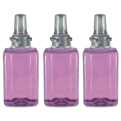 GOJO Antibacterial Plum Foam Hand Wash  1250 mL  Plum Scent  Clear Purple (GOJ 8812-03)
