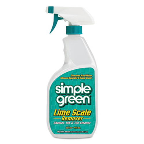 Simple Green Lime Scale Remover  Wintergreen  32 oz Bottle  12 Carton (SMP 50032)